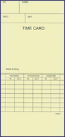 Clock Card 106456