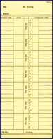 Clock Card 800292
