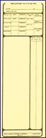Clock Card 84171